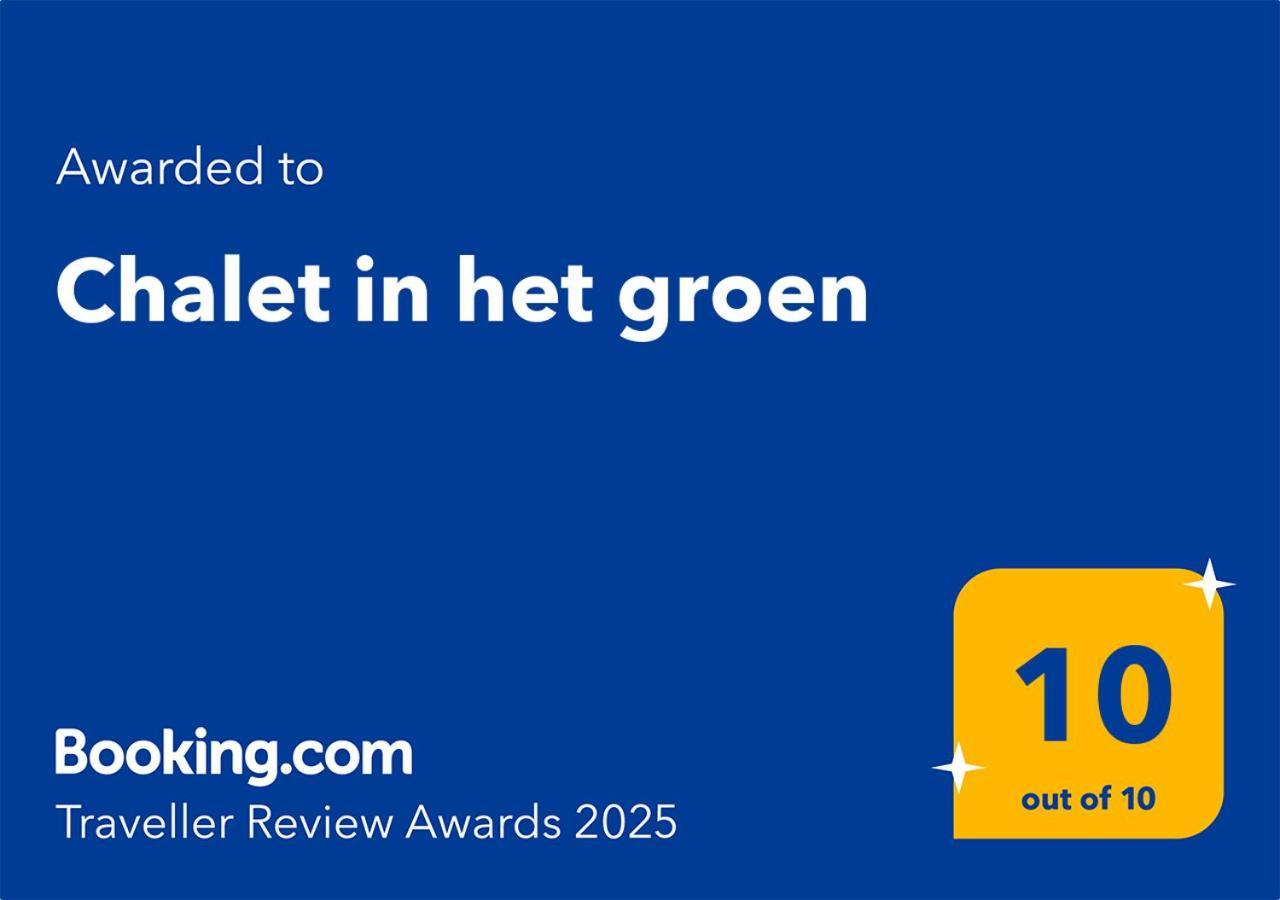 Drachtstercompagnie Chalet In Het Groen Met Airco מראה חיצוני תמונה